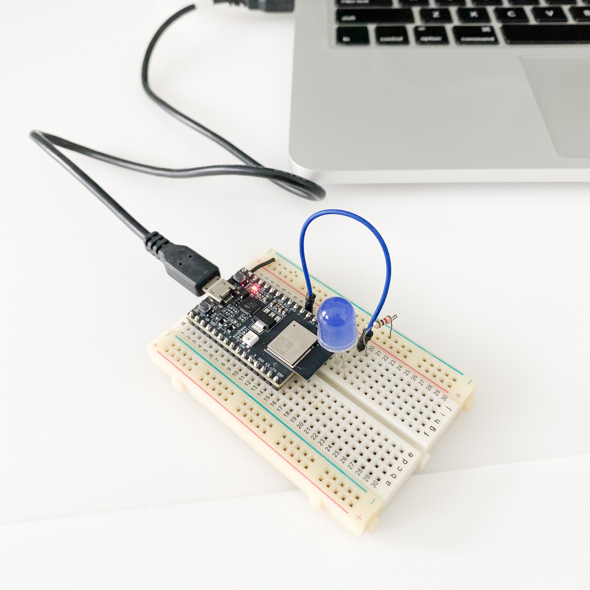 Ping Zapier with Arduino on ESP32-C3 prototype